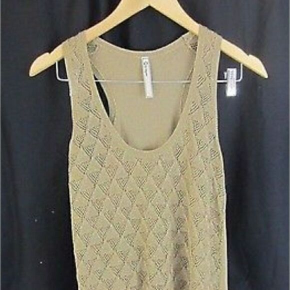 Anthropolgie Metallic tank top - Picture 1 of 5